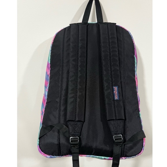 JanSport (High Stakes) Classic Backpack – Iridescent Swirl Print - Picture 6 of 6